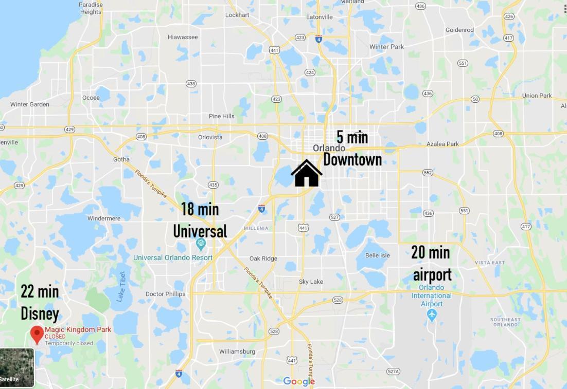 Spacious Lakefront House With Pool, Hottub, & Boating Orlando Exterior photo