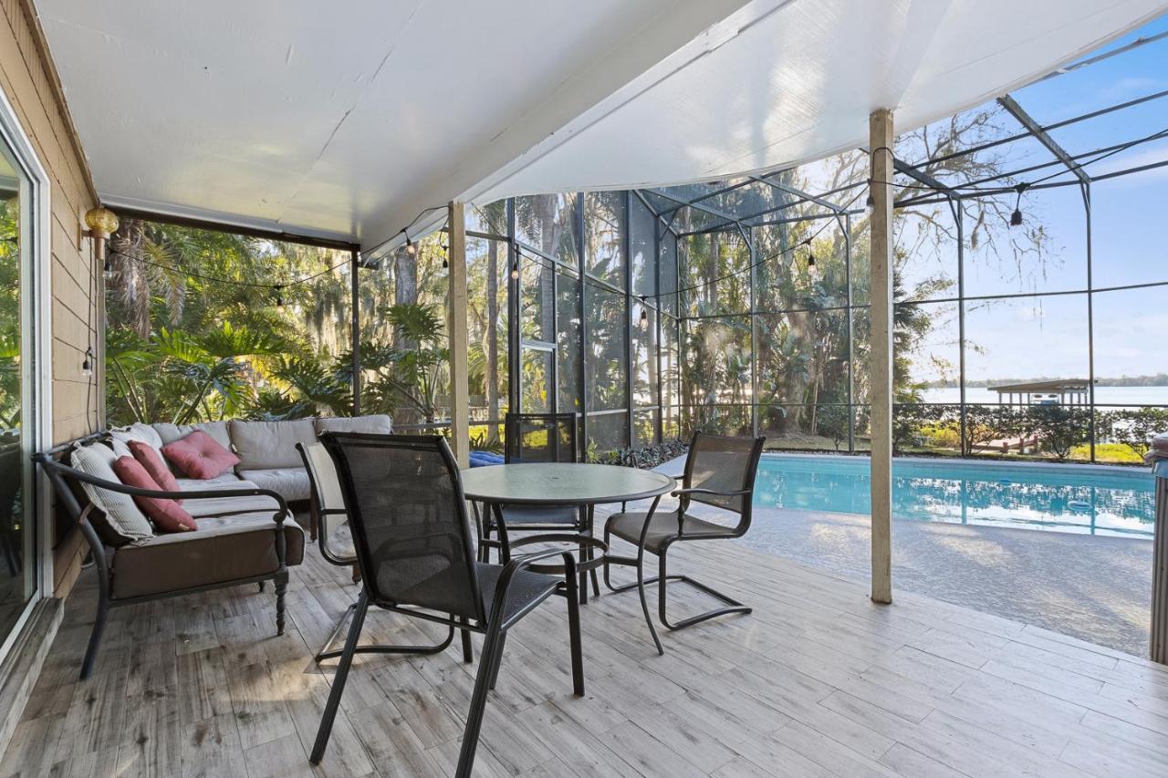 Spacious Lakefront House With Pool, Hottub, & Boating Orlando Exterior photo