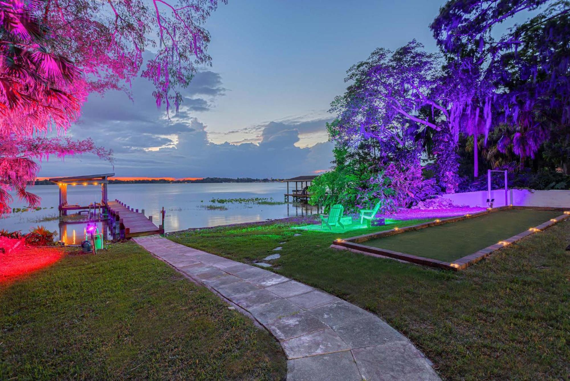 Spacious Lakefront House With Pool, Hottub, & Boating Orlando Exterior photo
